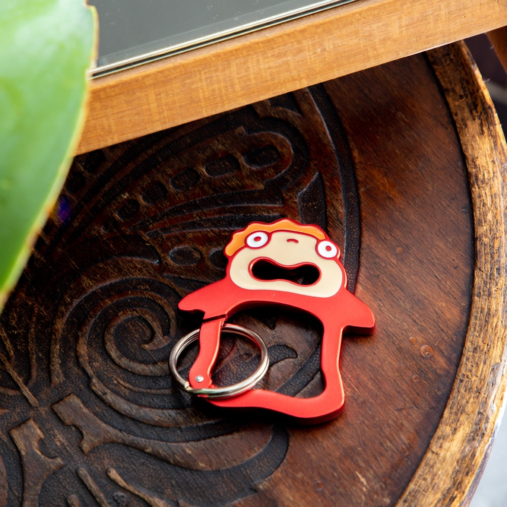 Studio Ghibli GBL Ponyo Face Carabiner Clip Keychain Official Japan
