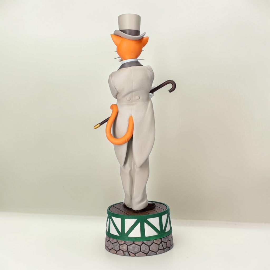Studio Ghibli The Cat Returns Baron Music Box Figure – Kaze ni Naru