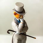Studio Ghibli The Cat Returns Baron Music Box Figure – Kaze ni Naru