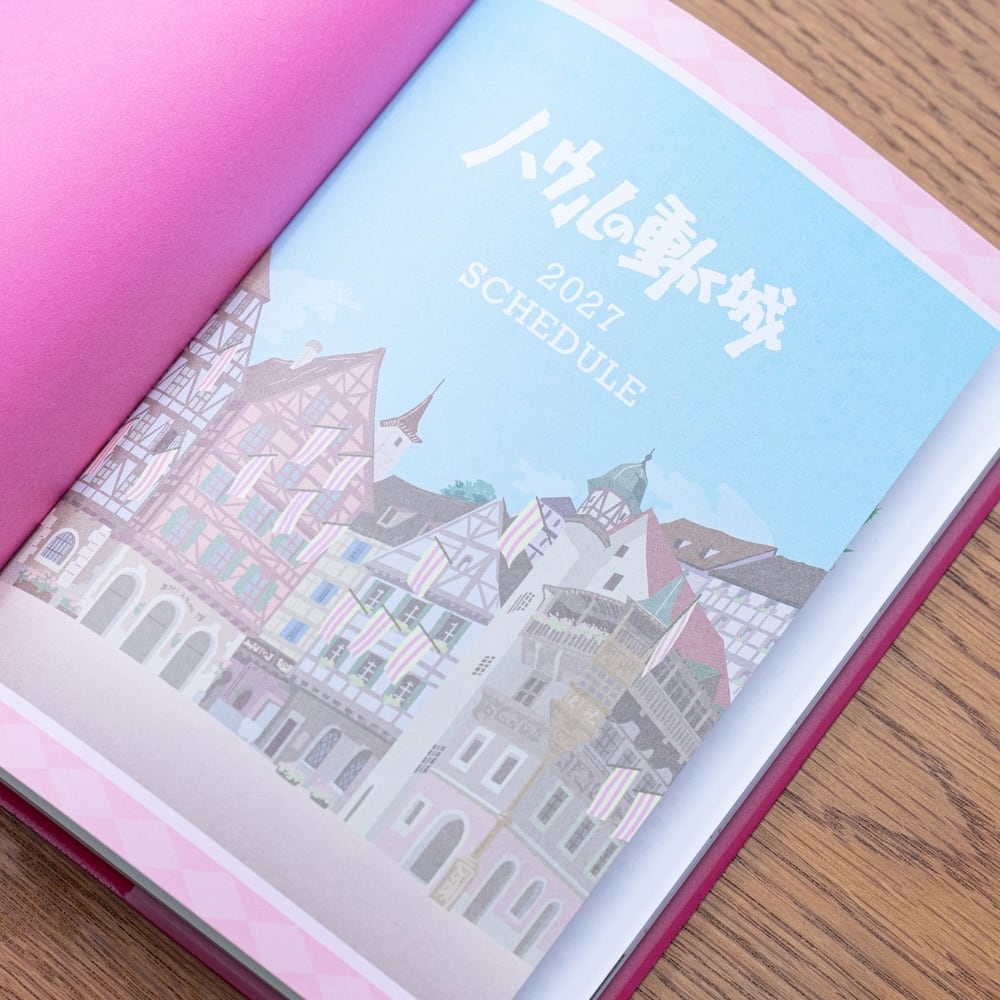 Studio Ghibli Howl’s Moving Castle 2027 B6 Weekly Diary & Planner HUS-27