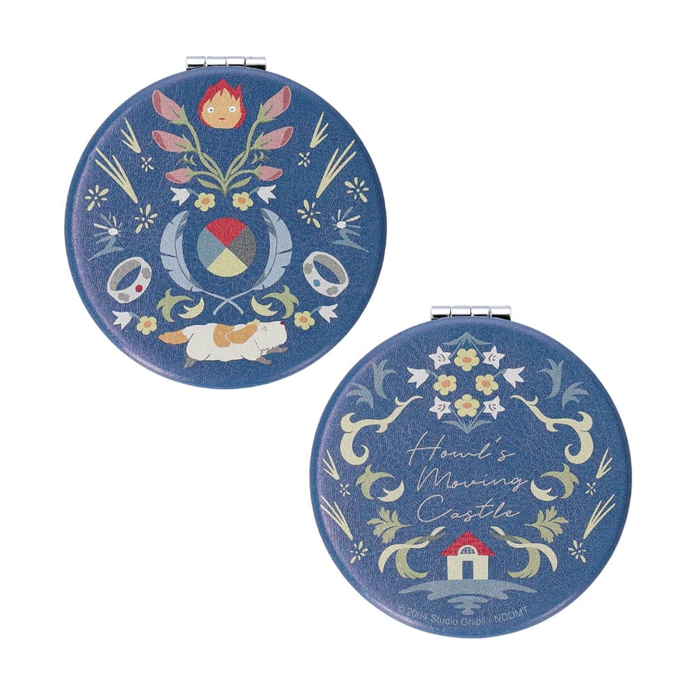 Studio Ghibli Howl’s Moving Castle Promise of Reunion Double Compact Mirror – Donguri Closet