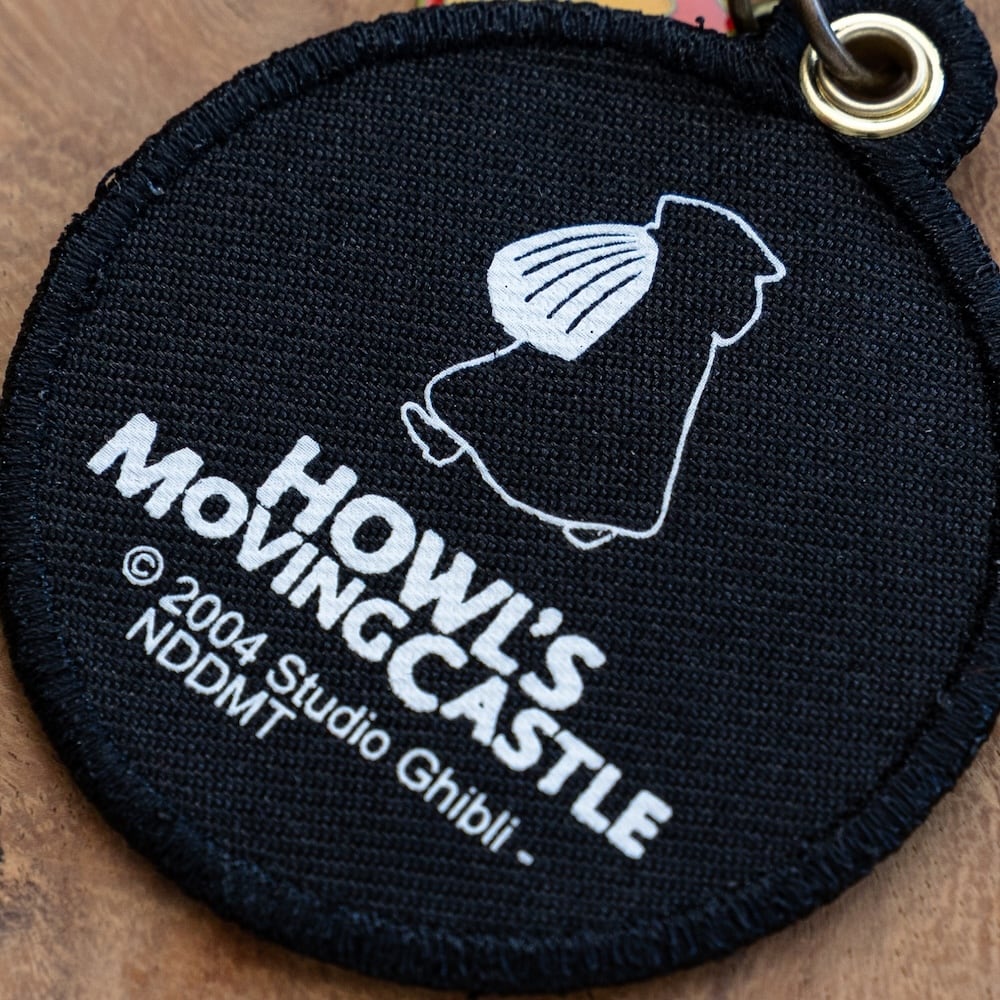 Studio Ghibli Howl’s Moving Castle Embroidered Keyring – Outing Series