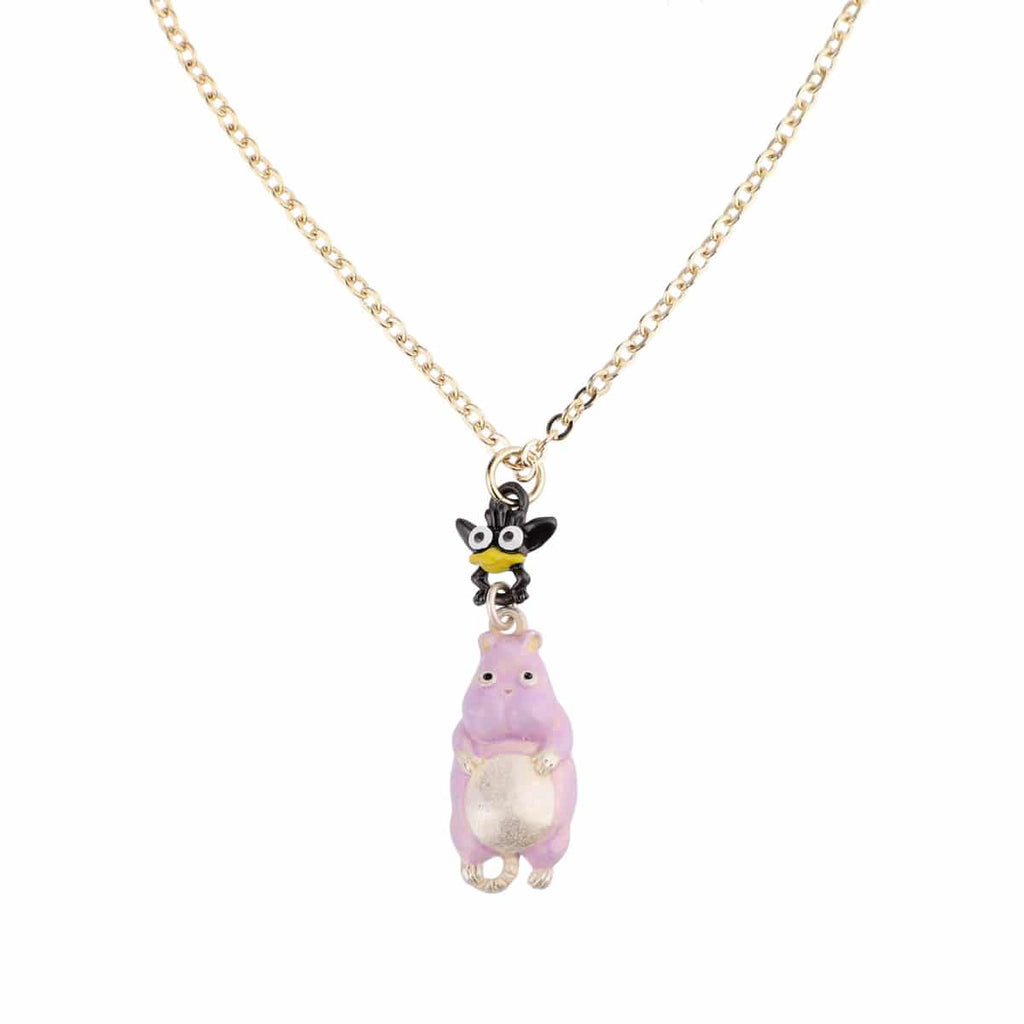 Studio Ghibli Spirited Away Boh Mouse & Bird Necklace – Donguri Closet