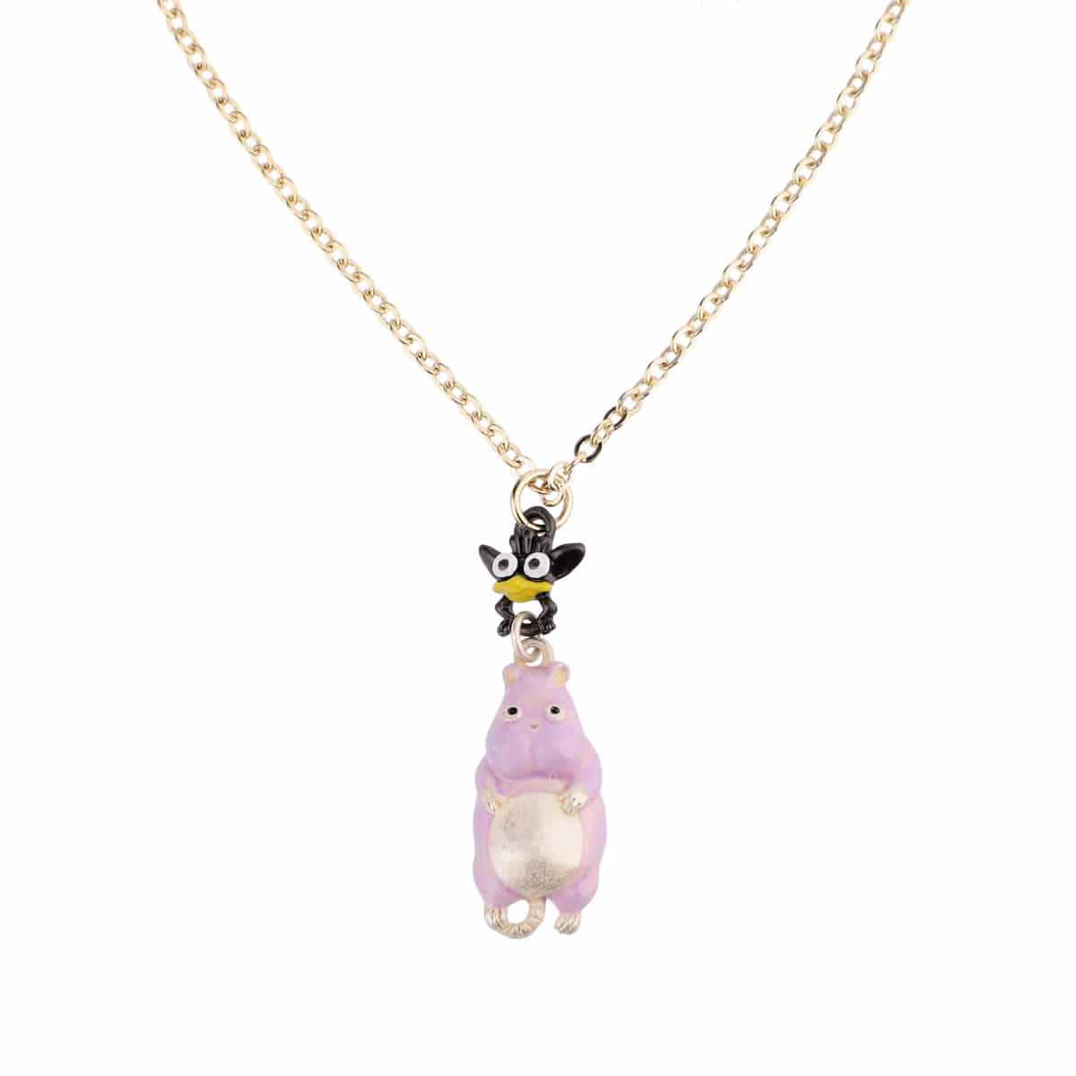 Studio Ghibli Spirited Away Boh Mouse & Bird Necklace – Donguri Closet