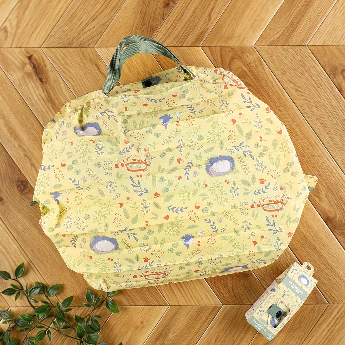 Studio Ghibli My Neighbour Totoro Shupatto Compact Eco Bag M – Peaceful Forest