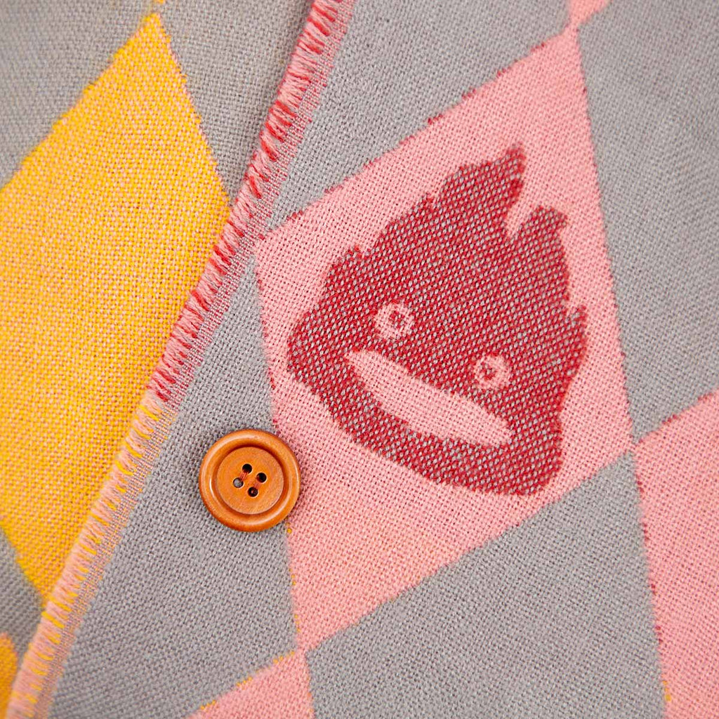 Studio Ghibli Howl’s Moving Castle Howl’s Cape Buttoned Jacquard Stole