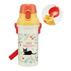 Studio Ghibli Kiki’s Delivery Service Jiji Botanical 480ml Ag+ Antibacterial One-Touch Water Bottle – Skater
