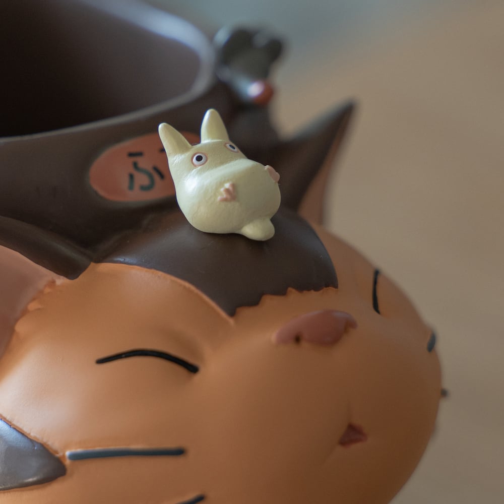 Studio Ghibli My Neighbor Totoro Catbus Stretching Pen Holder Desk Organiser