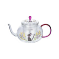 Studio Ghibli Kiki’s Delivery Service Jiji Flower Bouquet Glass Teapot – Donguri Closet