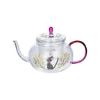 Studio Ghibli Kiki’s Delivery Service Jiji Flower Bouquet Glass Teapot – Donguri Closet
