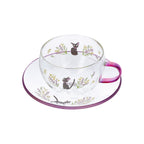 Studio Ghibli Kiki’s Delivery Service Jiji Flower Bouquet Cup & Saucer – Donguri Closet