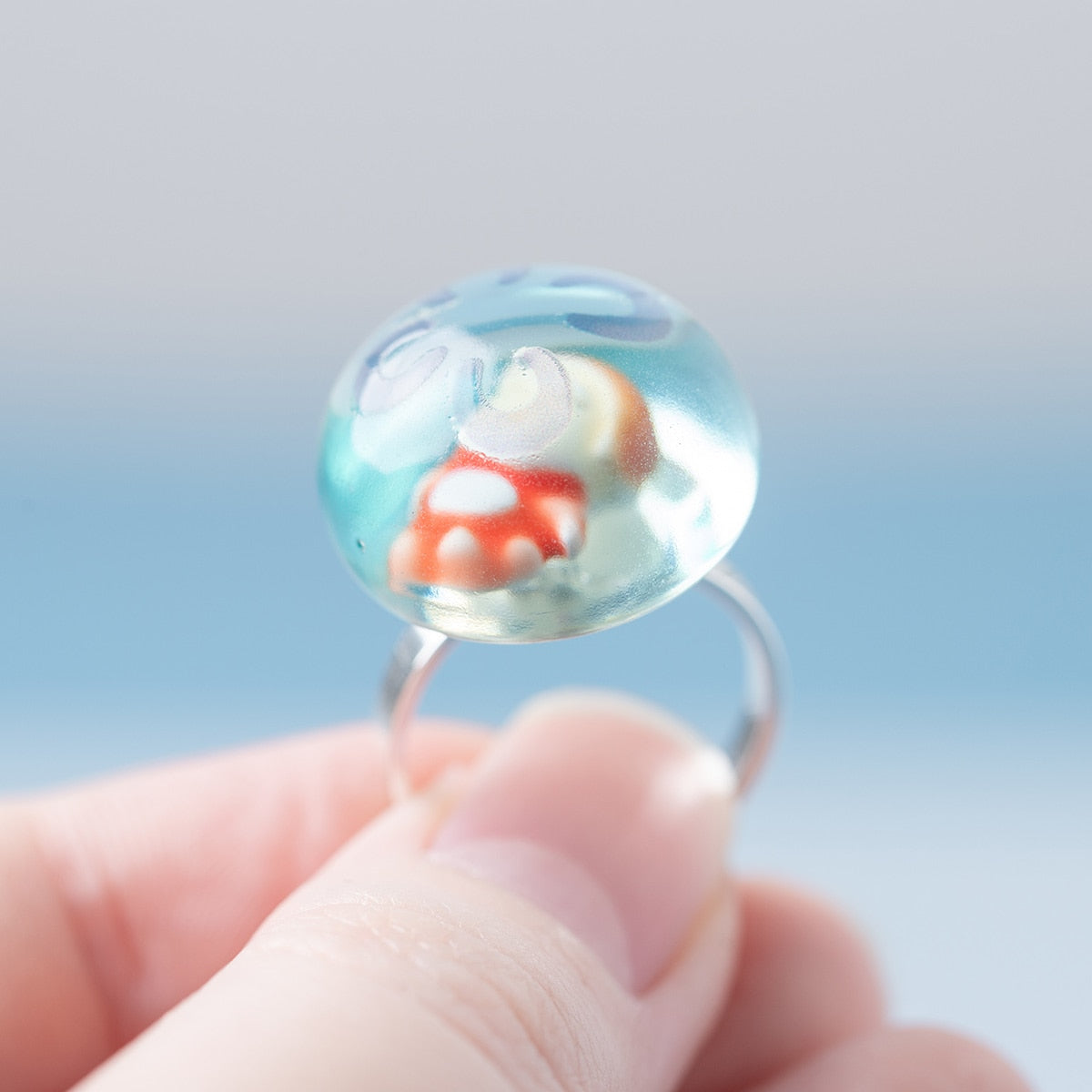 Studio Ghibli Ponyo Jellyfish Ring Mori no Ponpone