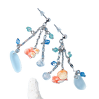 Studio Ghibli Ponyo Swaying Earrings Mori no Ponpone