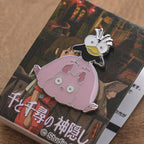 Studio Ghibli Spirited Away Yu-Bird & Boh Mouse Pin Badge S-08