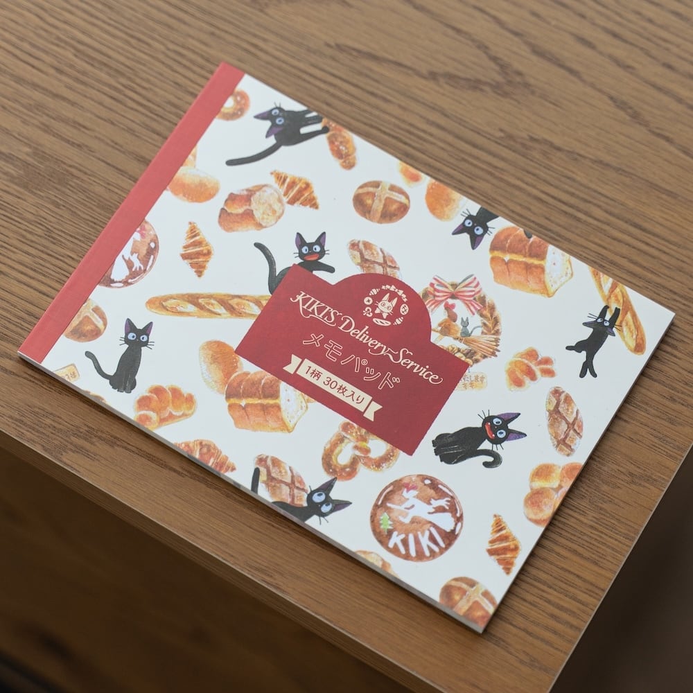 Studio Ghibli Kiki’s Delivery Service Jiji Bakery Memo Pad 1225-16