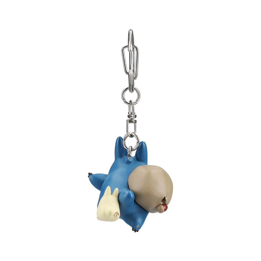 Studio Ghibli My Neighbour Totoro Medium Totoro & Small Totoro Rattling 3D Keyring