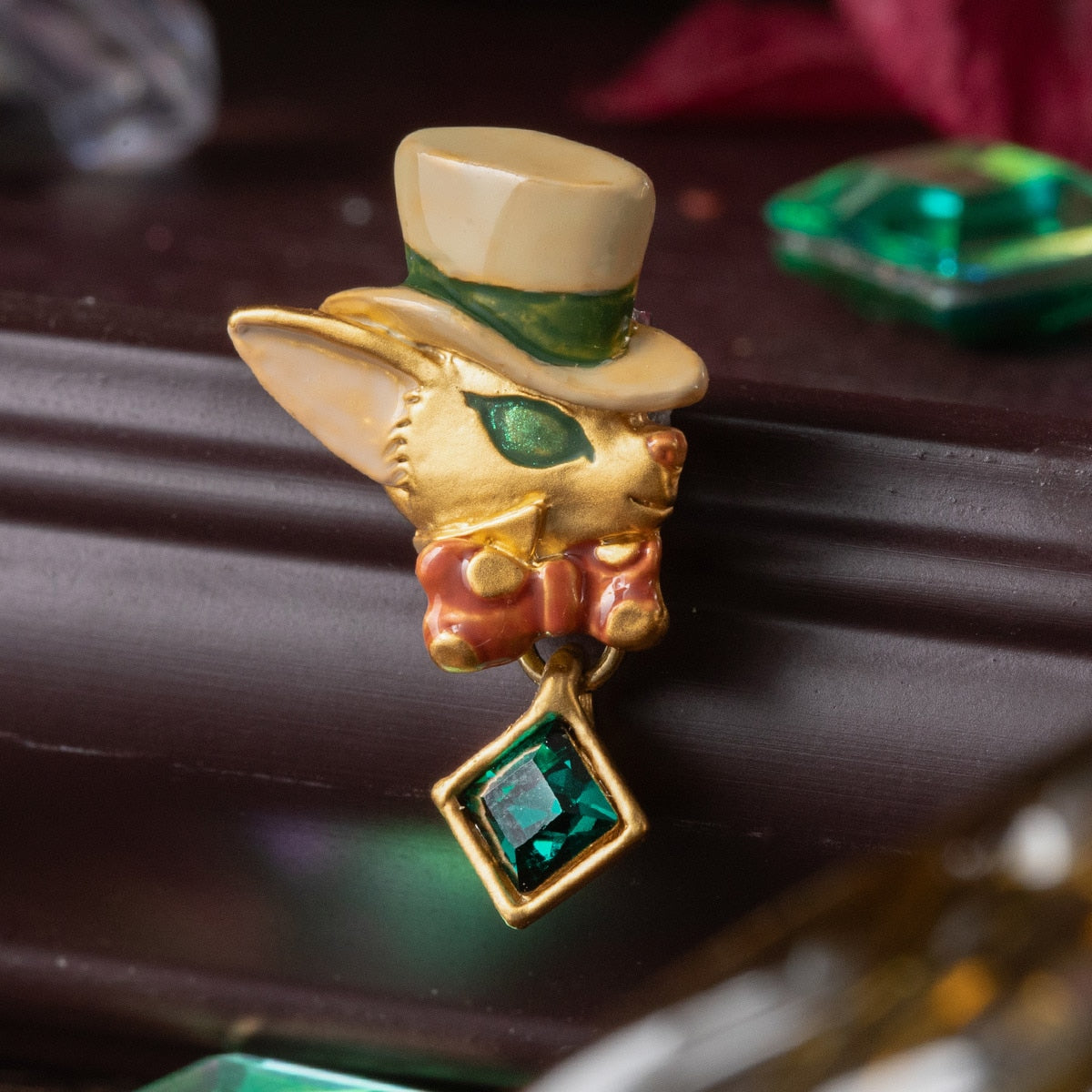 Studio Ghibli Whisper of the Heart Baron Reunion Pierced Earrings – Donguri Closet × Palnart Poc
