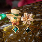 Studio Ghibli Whisper of the Heart Baron Reunion Pierced Earrings – Donguri Closet × Palnart Poc