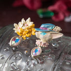 Studio Ghibli Whisper of the Heart Luisa Reunion Pierced Earrings – Donguri Closet × Palnart Poc