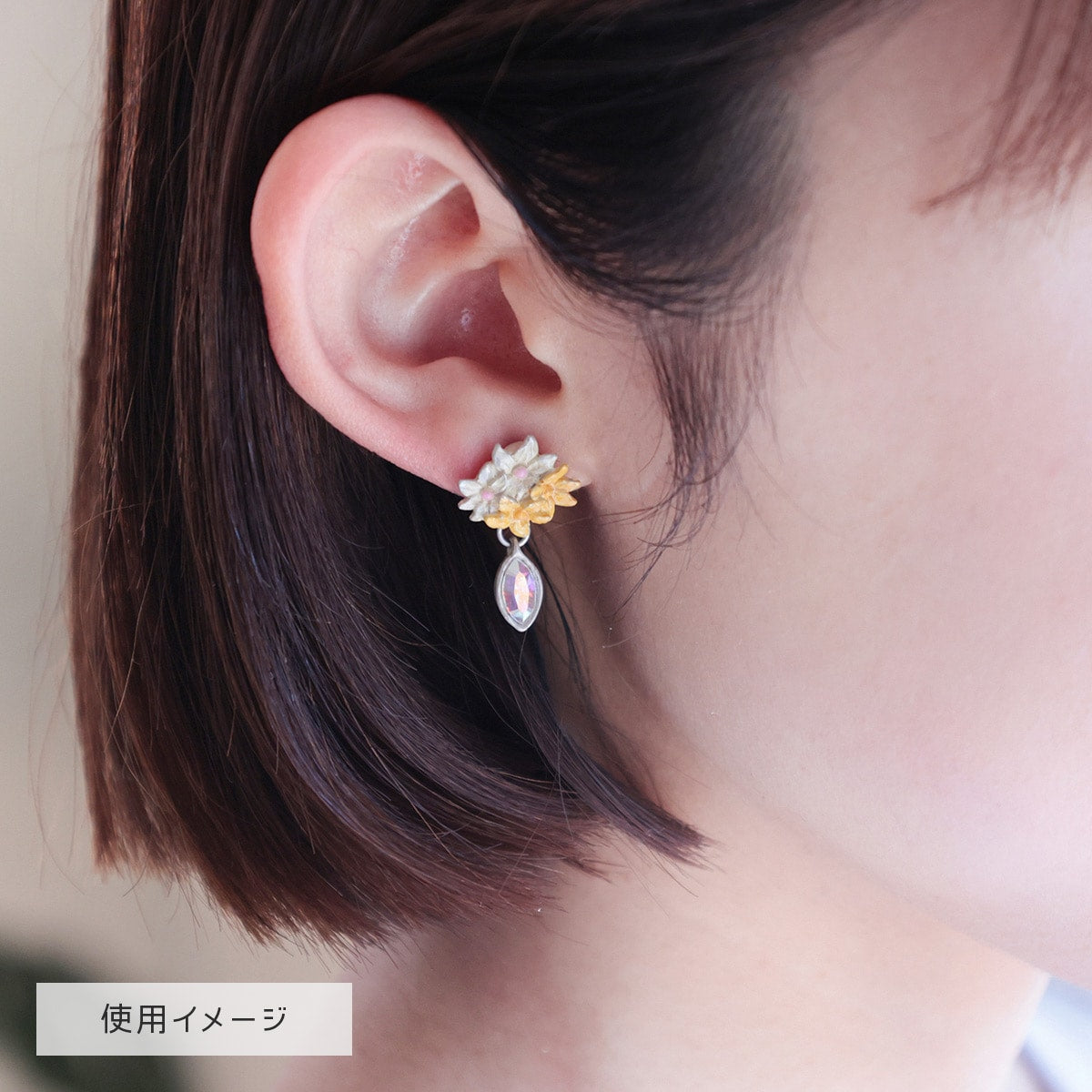 Studio Ghibli Whisper of the Heart Luisa Reunion Pierced Earrings – Donguri Closet × Palnart Poc