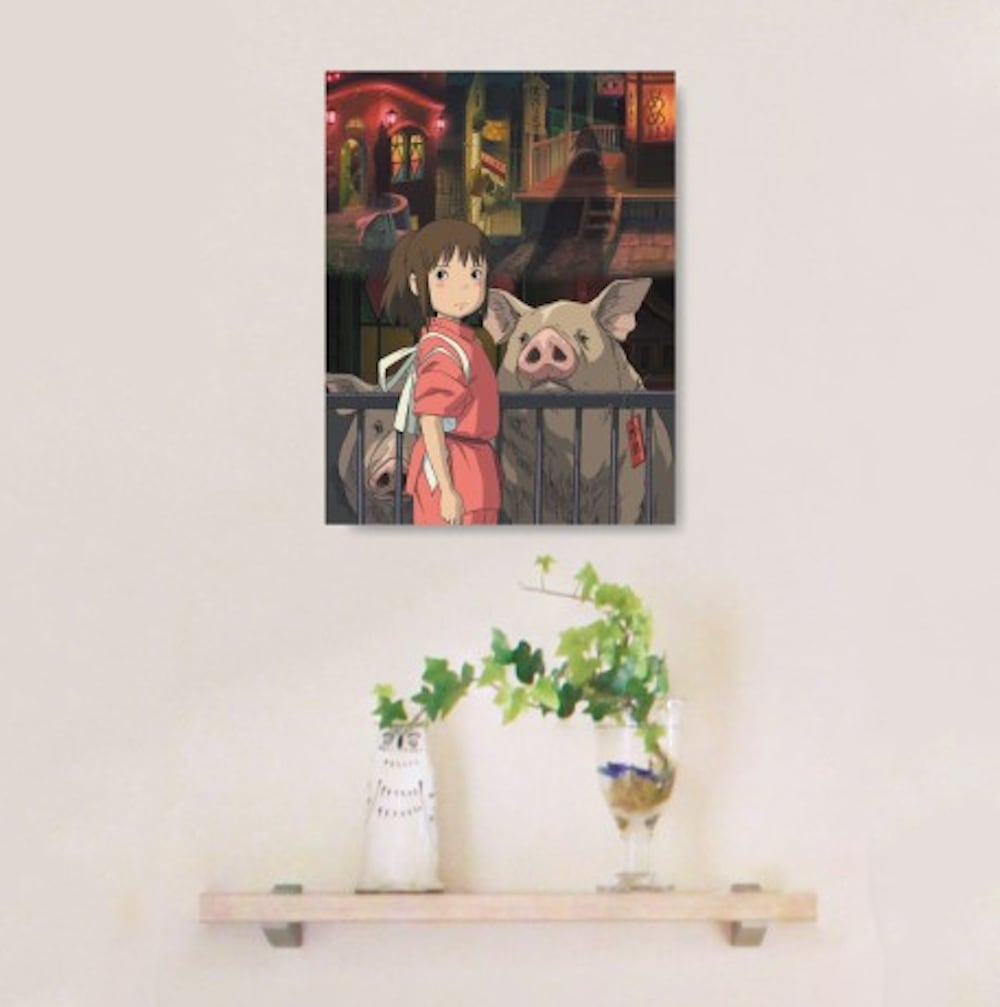 Studio Ghibli Spirited Away Beyond the Tunnel Art Board Jigsaw Puzzle 366 Pieces