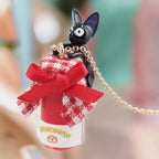 Studio Ghibli Kiki’s Delivery Service Jiji Jam Jar Necklace Guchokipanya Bakery