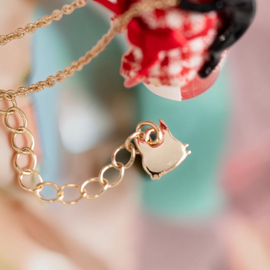 Studio Ghibli Kiki’s Delivery Service Jiji Jam Jar Necklace Guchokipanya Bakery