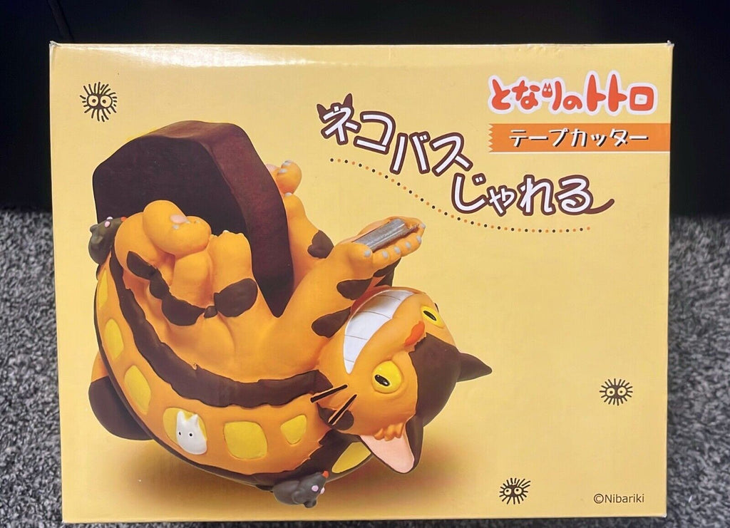 Rare Studio Ghibli Catbus Tape Dispenser – Totoro Desk Accessory Collectable