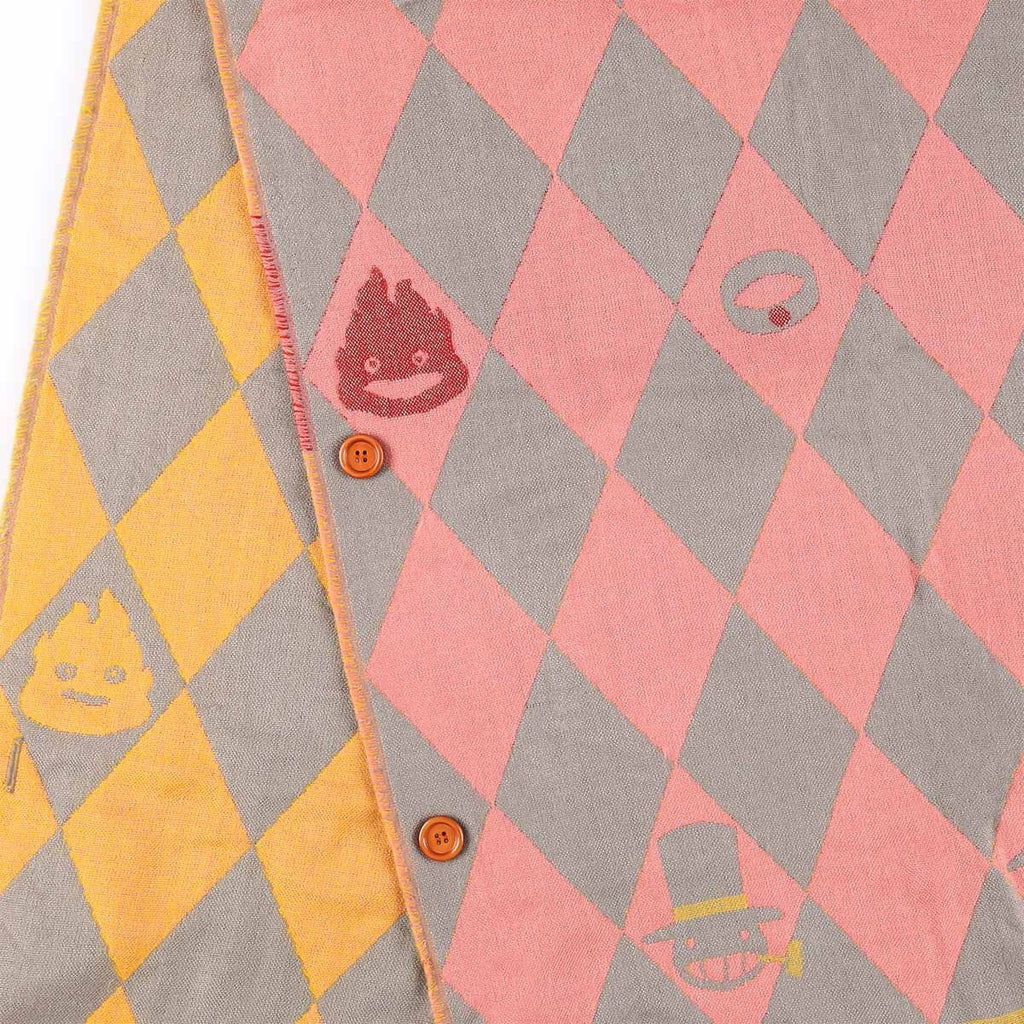 Studio Ghibli Howl’s Moving Castle Button Cape Shawl | Howl’s Mantle Style
