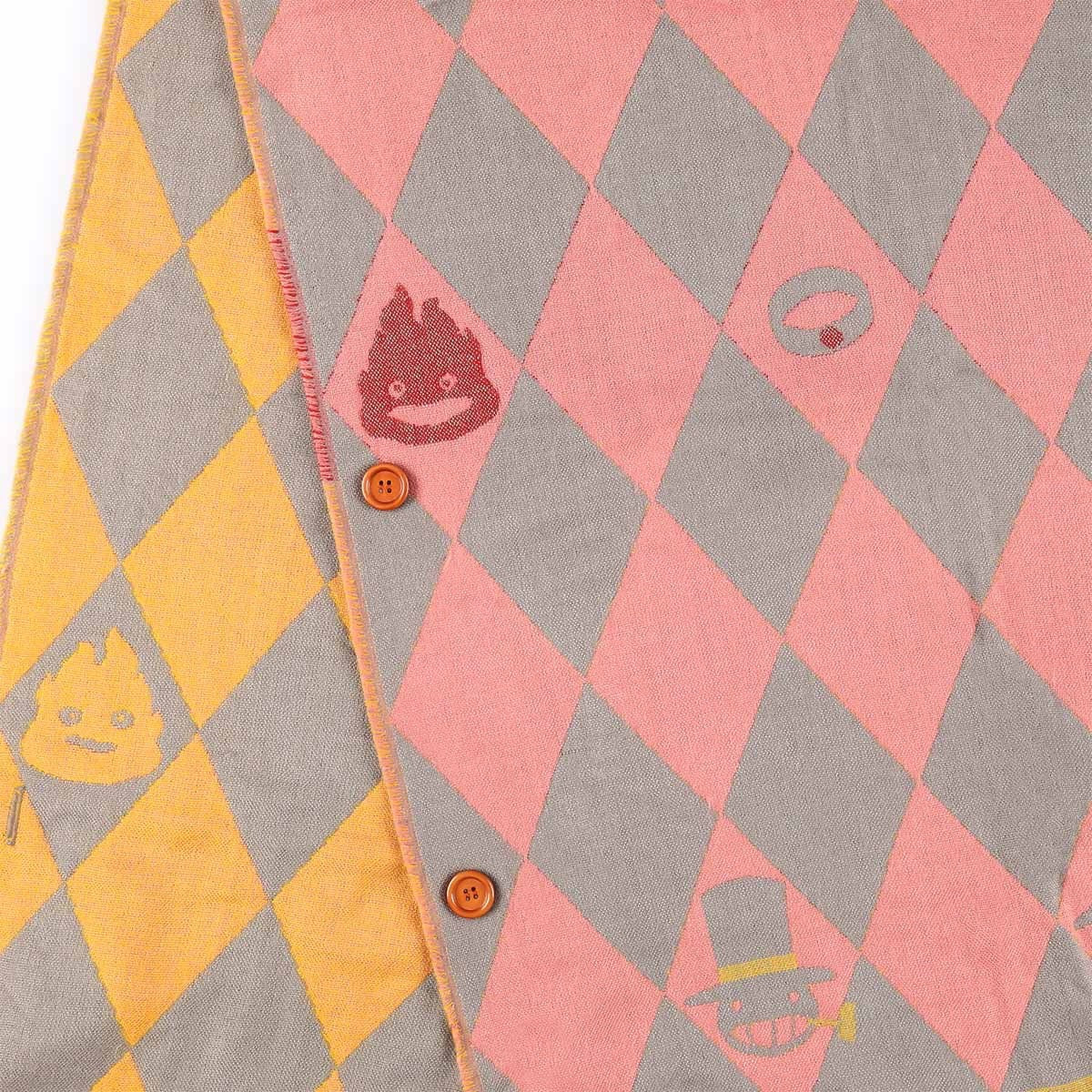 Studio Ghibli Howl’s Moving Castle Button Cape Shawl | Howl’s Mantle Style