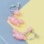 Studio Ghibli Totoro Mei Crab Earrings Story Collection Japan Rare Collectable