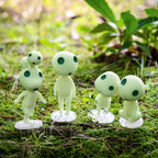 Studio Ghibli Princess Mononoke – Kodama Glow-in-the-Dark Figurine Collection