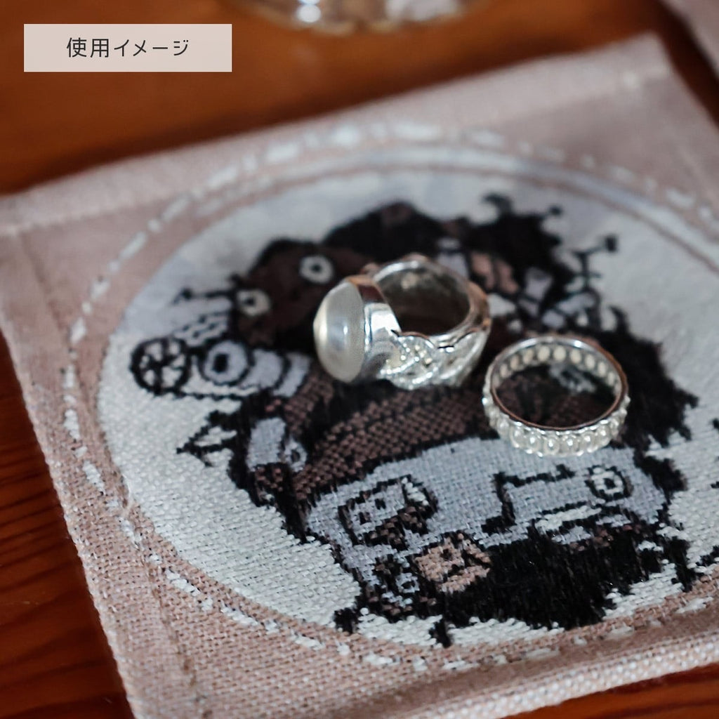 Studio Ghibli Howl’s Moving Castle Gobelin Coaster Set 4 Piece Calcifer Hin