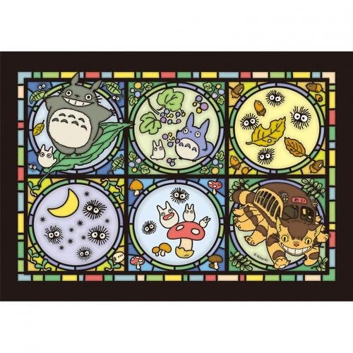 Studio Ghibli Art Crystal Jigsaw Puzzle 208pcs Totoro Ponyo Kiki’s Japan Import