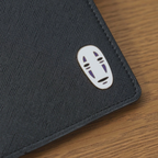 Studio Ghibli Spirited Away No Face Passport Case Travel Wallet Medical Book