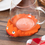 Studio Ghibli Howl’s Moving Castle Calcifer 3D Silicone Coaster Japan