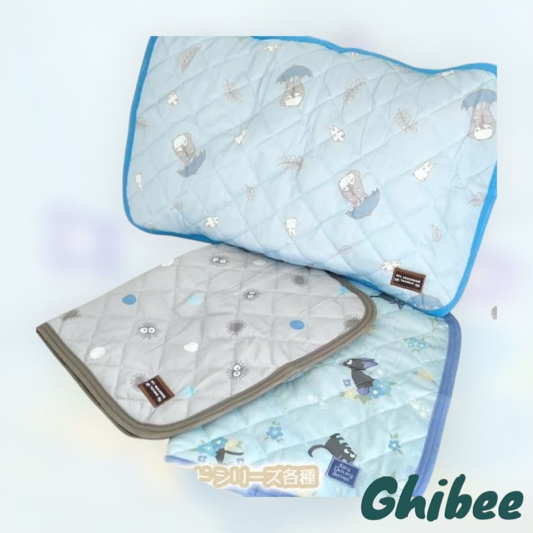 Studio Ghibli Cooling Pillow Pad Totoro Soot Sprites Jiji 43x63cm Bedding -Japan