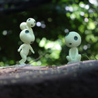 Studio Ghibli Princess Mononoke – Kodama Glow-in-the-Dark Figurine Collection