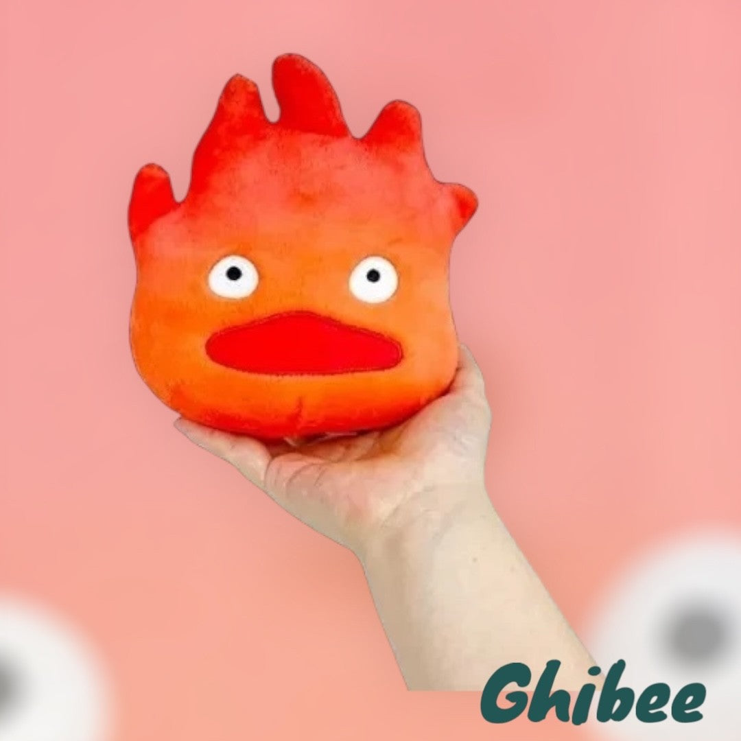 Studio Ghibli Howl’s Moving Castle Calcifer Beanbag Plush