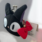 Studio Ghibli Kiki’s Delivery Service Jiji Polka Dot Retro Coin Purse Rare