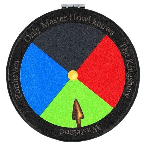 Studio Ghibli Howl’s Moving Castle Compact Mirror Magic Dial Design 15th Anniv.