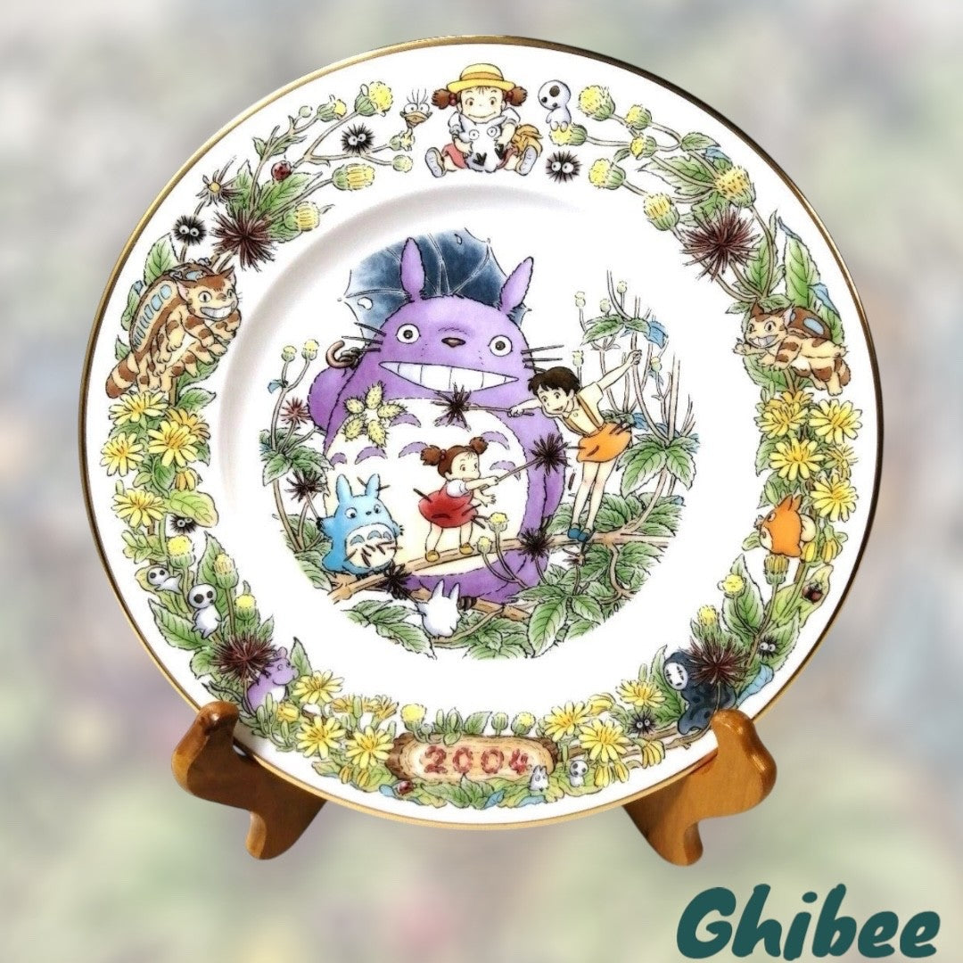 Rare Studio Ghibli Noritake Totoro Memorial Collector Plate 1997–2013 Official