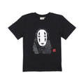 Studio Ghibli Spirited Away T-Shirt – No-Face Stamp Design (Black) | Unisex