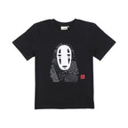 Studio Ghibli Spirited Away T-Shirt – No-Face Stamp Design (Black) | Unisex
