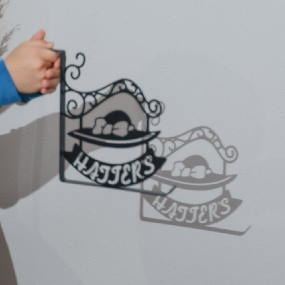 Studio Ghibli Howl’s Moving Castle Door Hook Hatter’s Hat Shop Sign Movic Japan