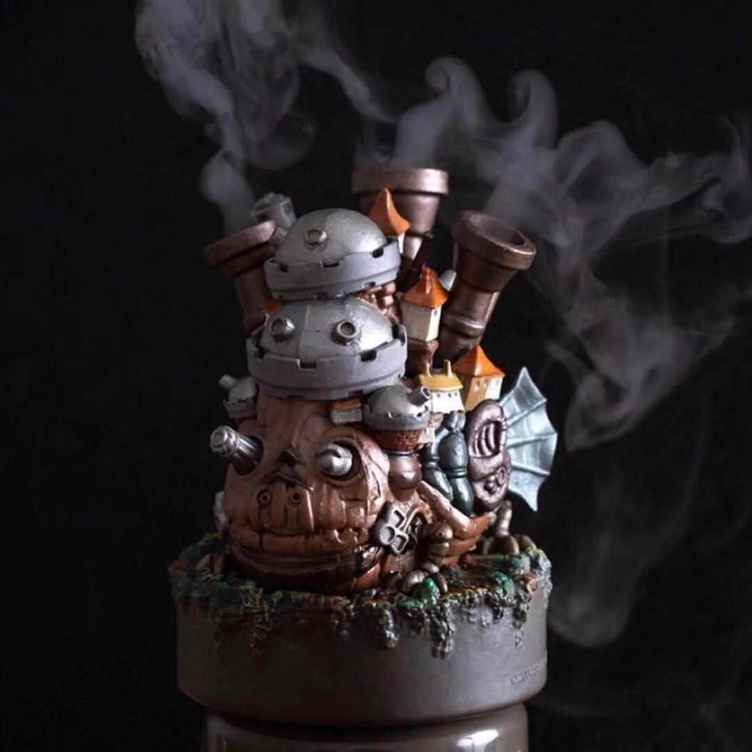Studio Ghibli Howls Moving Castle USB Desk Humidifier Mini Castle Gift Japan