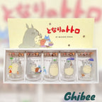 Studio Ghibli Noritake My Neighbor Totoro Juice Glass Set of 5 – Rare