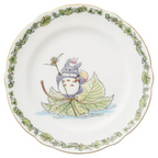 Studio Ghibli Noritake Totoro Plates  Kanamugura / Mushroom Bone China