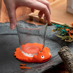 Studio Ghibli Howl’s Moving Castle Calcifer 3D Silicone Coaster Japan