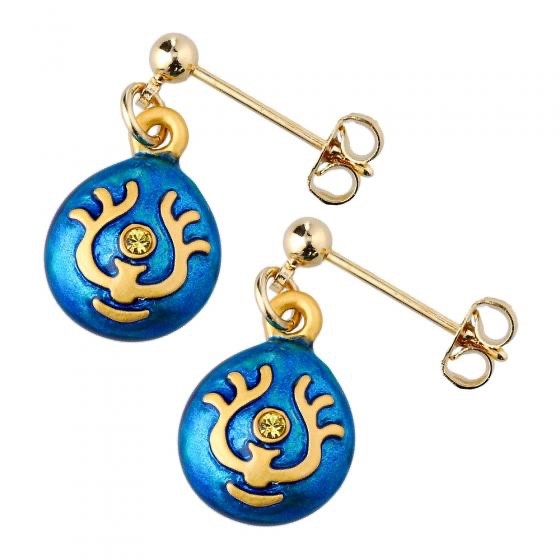 Studio Ghibli Castle in the Sky Laputa Flying Stone Earring Donguri Closet Japan